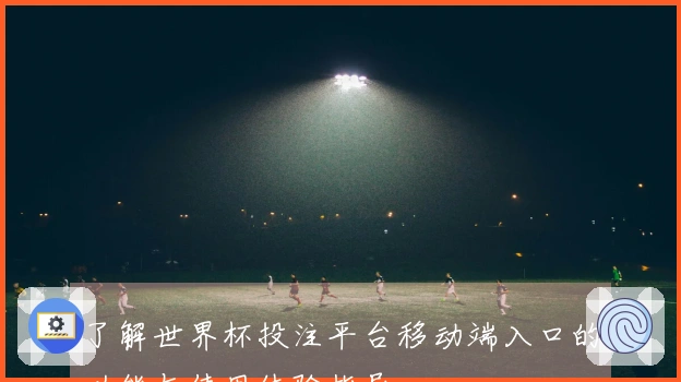 了解世界杯投注平台移动端入口的功能与使用体验指导